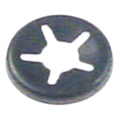 Saiba elastica de blocare pentru ax ø 8mm, ext. ø 15,3mm - 104563
