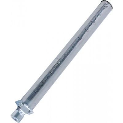 Arzator tubular ø 40 mm, L 409 mm, flansa 50x61 mm - 105142