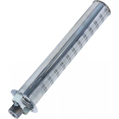 Arzator tubular, ø 50mm, L 308mm, latime flansa 71mm, flansa ø 75mm - Cod 105154