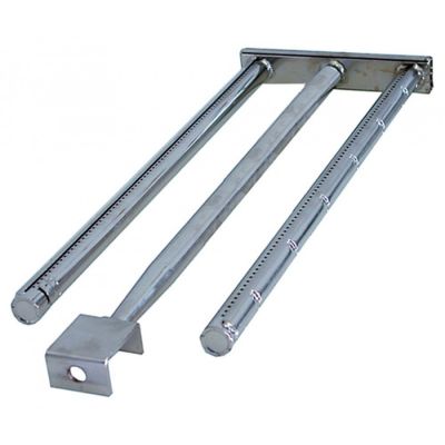 Arzator tubular cu 2 bare, L 625mm, W 240mm, ø 28mm, H 45mm - Cod 105158