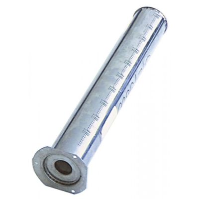 Arzator tubular, ø 50mm, L 344mm, latime flansa 65mm, lungime flansa 71mm - Cod 105203