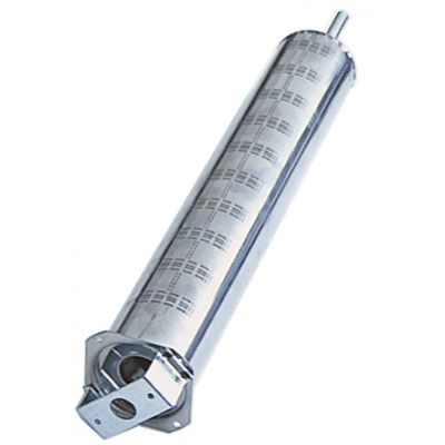 Arzator tubular, ø 60mm, L 350mm, latime flansa, 67mm, lungime flansa 67mm - Cod 105204