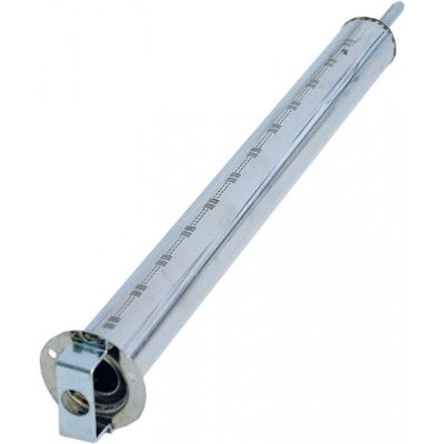 Arzator tubular ø 40 mm, L 405 mm, flansa, ø 61 mm, pentru gratar MBM - 105207
