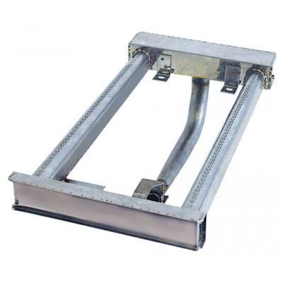 Arzator tubular cu 2 bare, L 488mm, W 250mm, H 170mm - Cod 105208