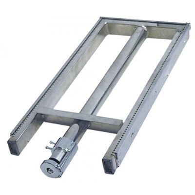 Arzator gaz cu 2 rampe, 510 x 250mm, ø 25mm, H 45mm - 105351
