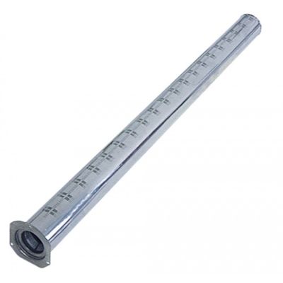 Arzator tubular ø 50 mm, L 715 mm, flansa 65 mm - 105358