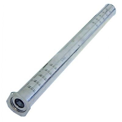 Arzator tubular ø 50 mm, L 615 mm, flansa 65 x 71 mm - 105365