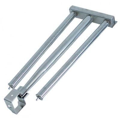 Arzator tubular cu 2 bare, L 510mm, W 190mm, ø 25mm, H 40mm, tava - Cod 105408