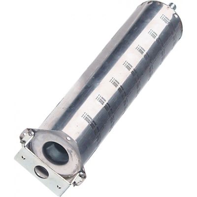 Arzator tubular, ø 60mm, L 258mm, latime flansa 67mm - Cod 105476