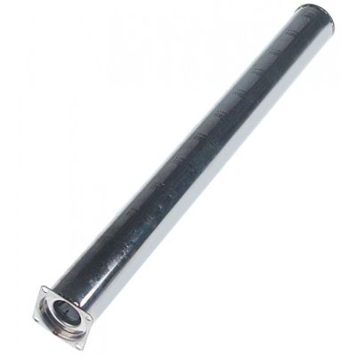 Arzator tubular ø 40 mm, L 420 mm, flansa 43 x 43 mm, pentru bain marie - 105543