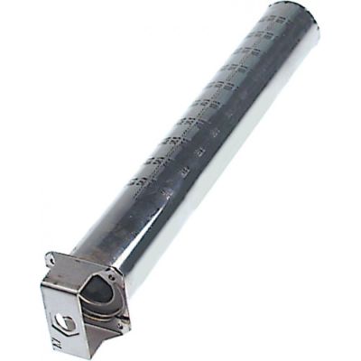Arzator tubular, ø 50mm, L 340mm, latime flansa 57mm, lungime flansa 57mm, pentru aragaz - Cod 105638
