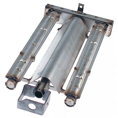 Arzator tubular cu 2 bare, L 420mm, W 200mm, ø 25mm, H 45mm - Cod 105968