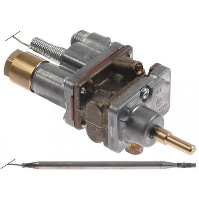 Robinet de gaz termostatic COPRECI, montare cu colier, iesire gaz M14x1,5, racord termocupla M8 - 109089