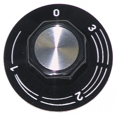 knob symbol energy regulator 1-3 ø 50mm - Code 110075