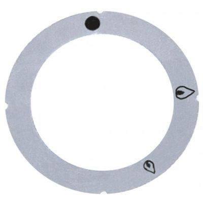 Disc autoadeziv cu simboluri, pentru buton robinet de gaz - 110083