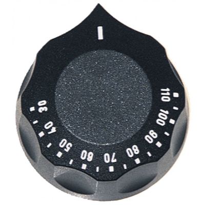 knob symbol thermostat t.max. 110°C ø 60mm - Code 110116