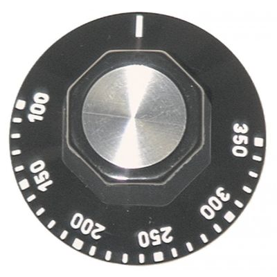 Buton termostat cu gradatii 100-350°C, ø 50 mm - 110124