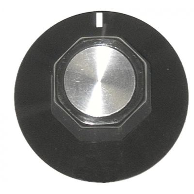Buton cu simbol ø 50 mm, pentru ax ø 6x4,6 mm - 110126