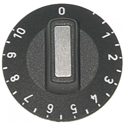 Buton cu gradatii 1-10, ø 50 mm, pentru regulator energie - 110238