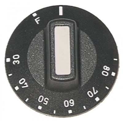 Buton temperatura t.max. 85 °C, ø 50 mm - 110240