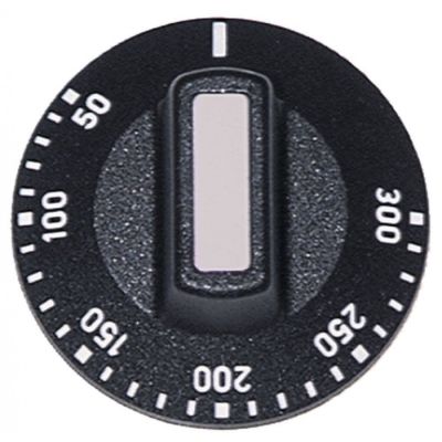 Buton temperatura 50-300 °C, ø 50 mm, ax. ø 6 x 4,6 mm - 110245