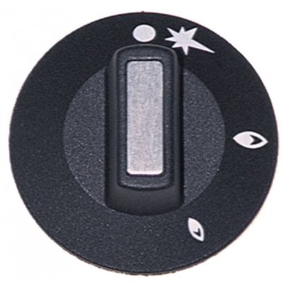 knob symbol gas tap with ignition flame ø 50mm - Code 110249