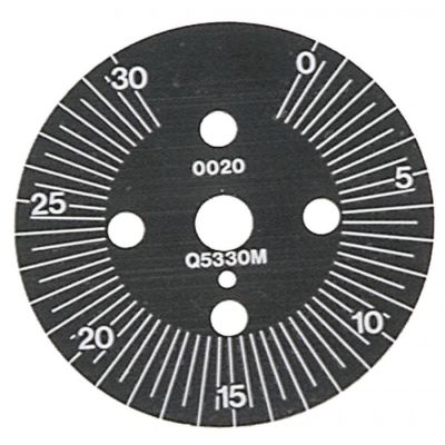 Disc gradat 30 min, ø 60 mm, pentru buton ø 45 mm - 110372