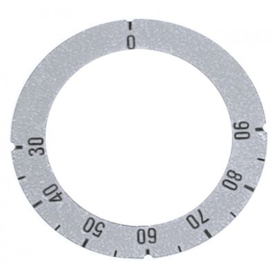 knob dial plate symbol thermostat t.max. 90°C - Code 110562