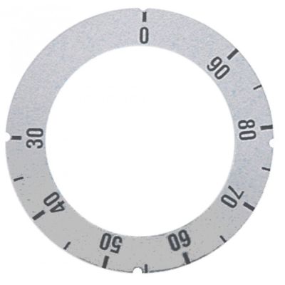 knob dial plate symbol thermostat t.max. 90°C - Code 110574