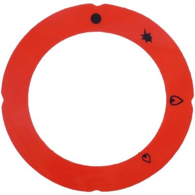 Disc autoadeziv cu simbol pentru robinet de gaz, Lotus - 110579
