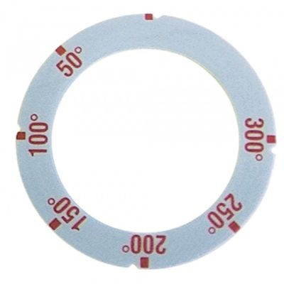Disc cu simboluri autoadeziv 50-300°C, ext. ø 63 mm - 110591