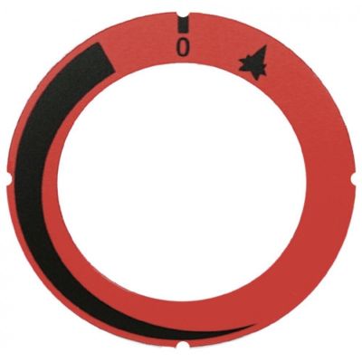 knob dial plate symbol gas thermostat tail - Code 110668