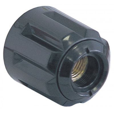 knob ø 51mm shaft ø lead: 1mm black - Code 111007