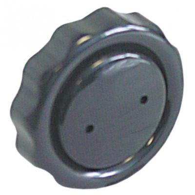 Buton stelat robinet apa-abur ø 64 mm, ax patrat 7x7 mm - 111028