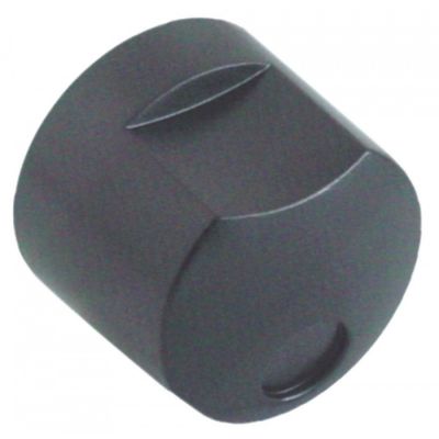 knob ø 50mm black - Code 111063