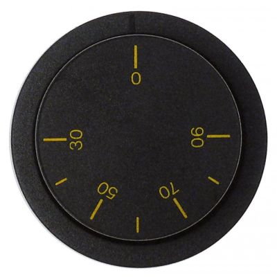knob symbol thermostat t.max. 90°C - Code 112914