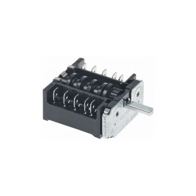 Comutator-selector cu 4 pozitii 0-1-2-3, 13 A, ø ax 6 x 4.6 mm -300143