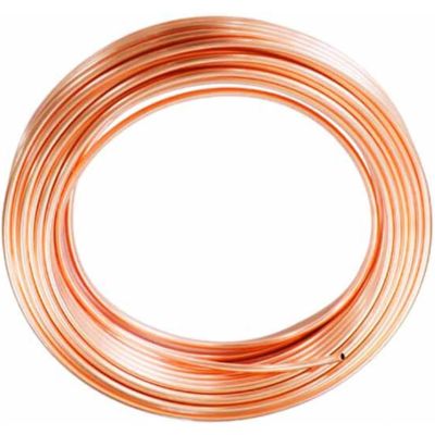 Teava de cupru moale ext. ø 4 mm, int. 2 mm, perete 1 mm, lungime 25 metri - 25m102110