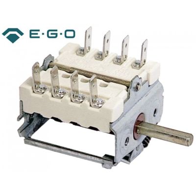 Comutator - selector pozitii 0-1, cu 4 contacte NO, 16 A, EGO 49.41015.500 - 300002