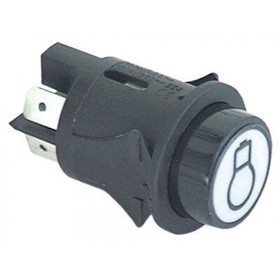 Intrerupator buton ø 25 mm - Cod 300155