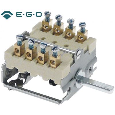 Comutator - selector cu 3 pozitii 0-1-2, ax ø 6x4.6 mm - 300361