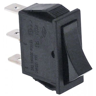 Intrerupator basculant cu retinere, contact 1CO, 16 A, 250 V, montare 30x11 mm - 301013