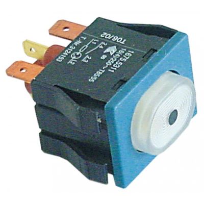 Intrerupator cu buton, fara retinere 30x22 mm - Cod 345436
