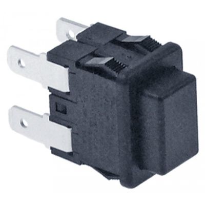 Intrerupator 2NO, 250 V, 16A, montare 19x13 mm, conectori 4,8 mm - 346540