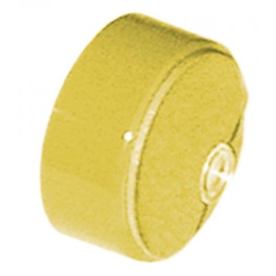push button ø 23mm yellow with lens - Code 346663