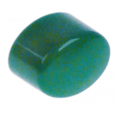 Buton, 17x13 mm, verde - Cod 346809