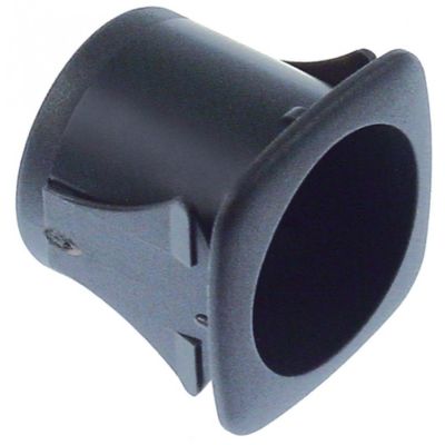 Suport de intrerupator 25x25 mm, diam. int. ø 21,4 mm, gri - 346848