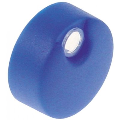 push button with lens blue ø 21mm - Code 346849