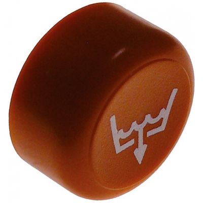 Buton, ø 25 mm, portocaliu - Cod 346948