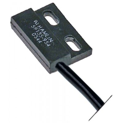 Micro intrerupator magnetic cu suport 29 x 19 mm, 250 V, putere nominala 0,04 A, 10 W, cablu 1000 mm - 347025